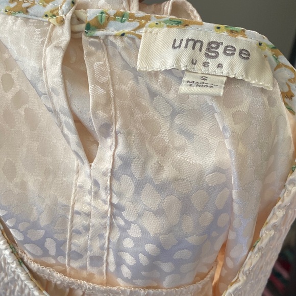 Umgee Cream Animal Print Dress with Ruffles - Picture 9 of 9